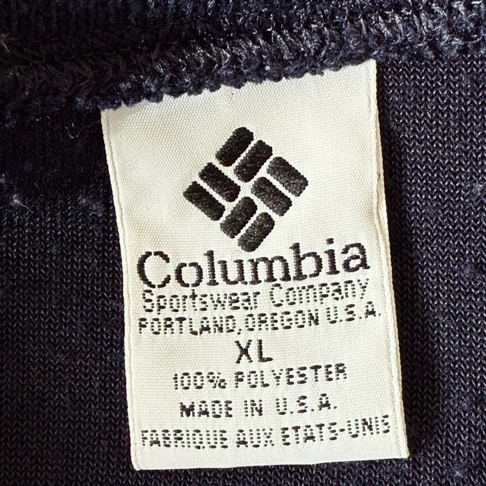 Columbia Dark Blue Fleece Jacket - Picture 6 of 8